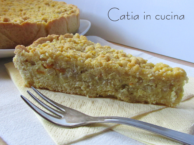 Sbriciolata similar a la pastiera