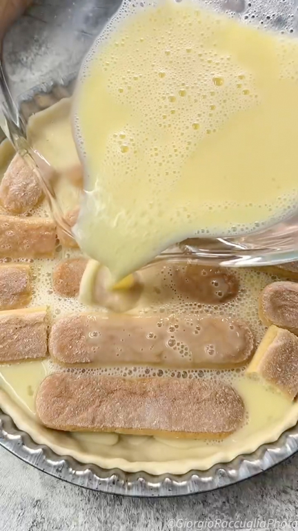 tarta de crema y soletillas