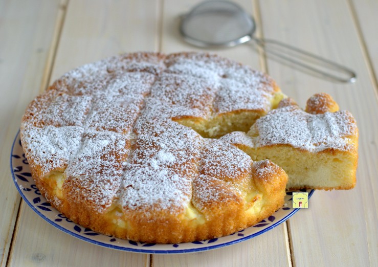 Tarta de yogur y ricotta