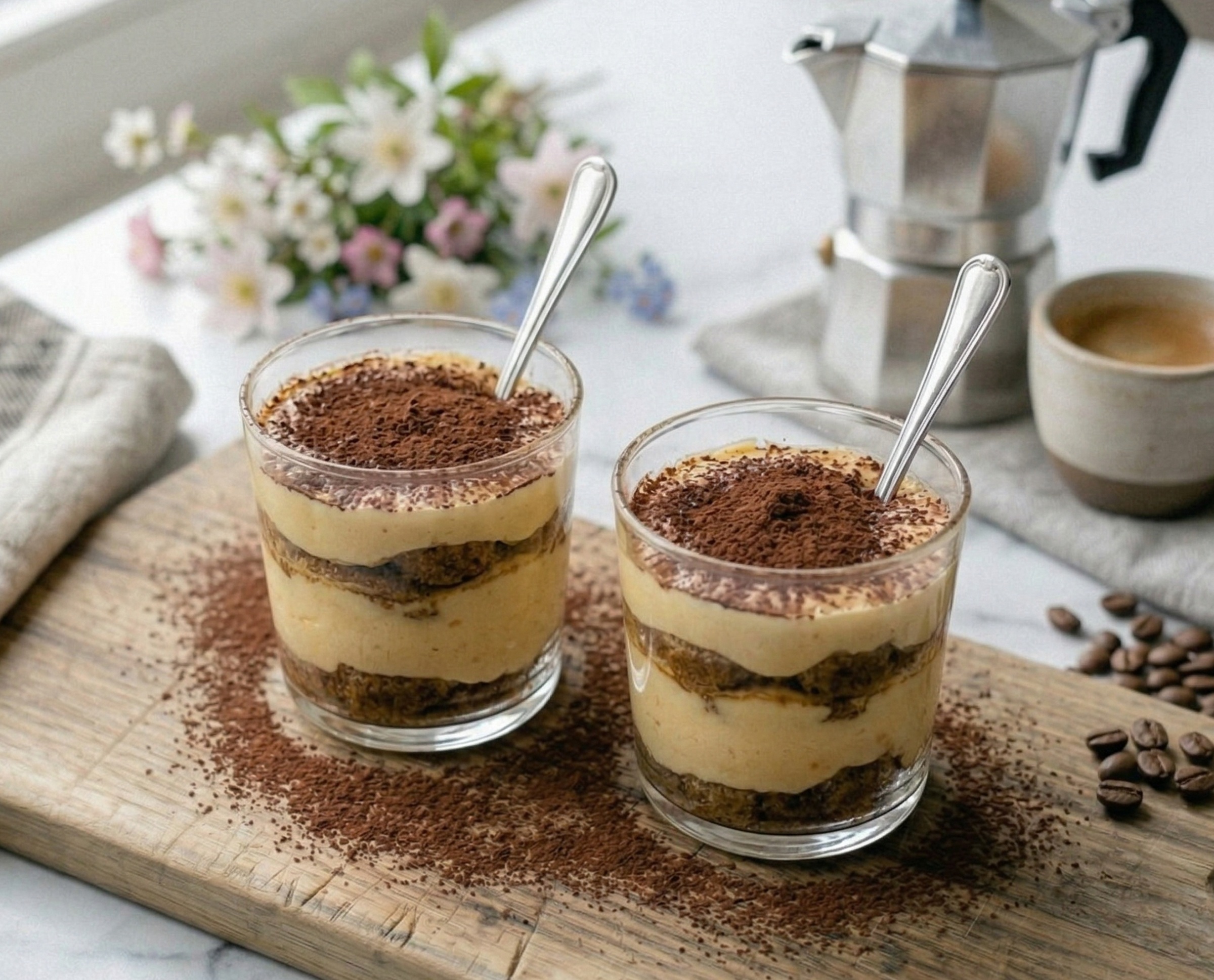 Tiramisú sin huevos: la receta ingeniosa, segura y lista en 15 minutos