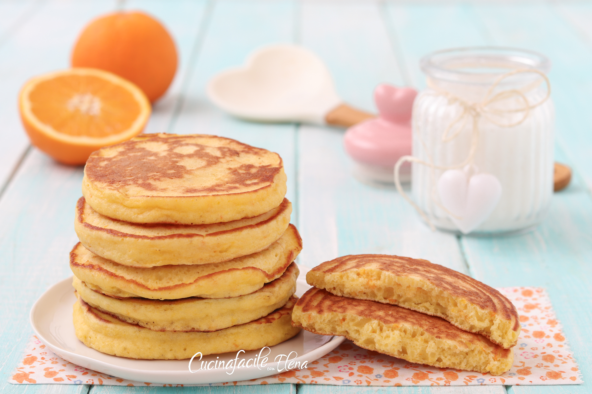 Tortitas de naranja