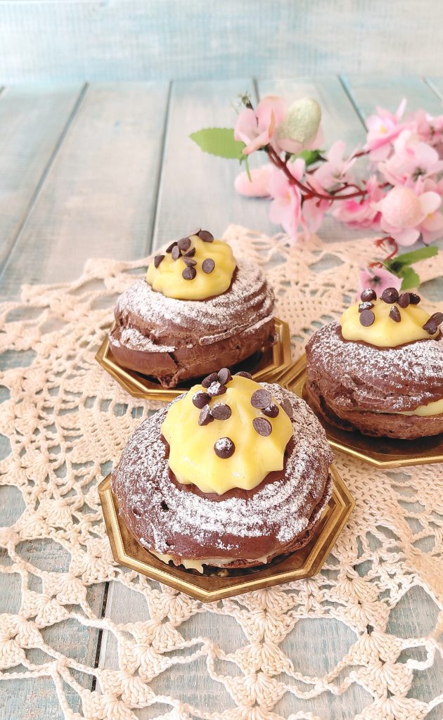 ZEPPOLE DE SAN JOSÉ AL CACAO