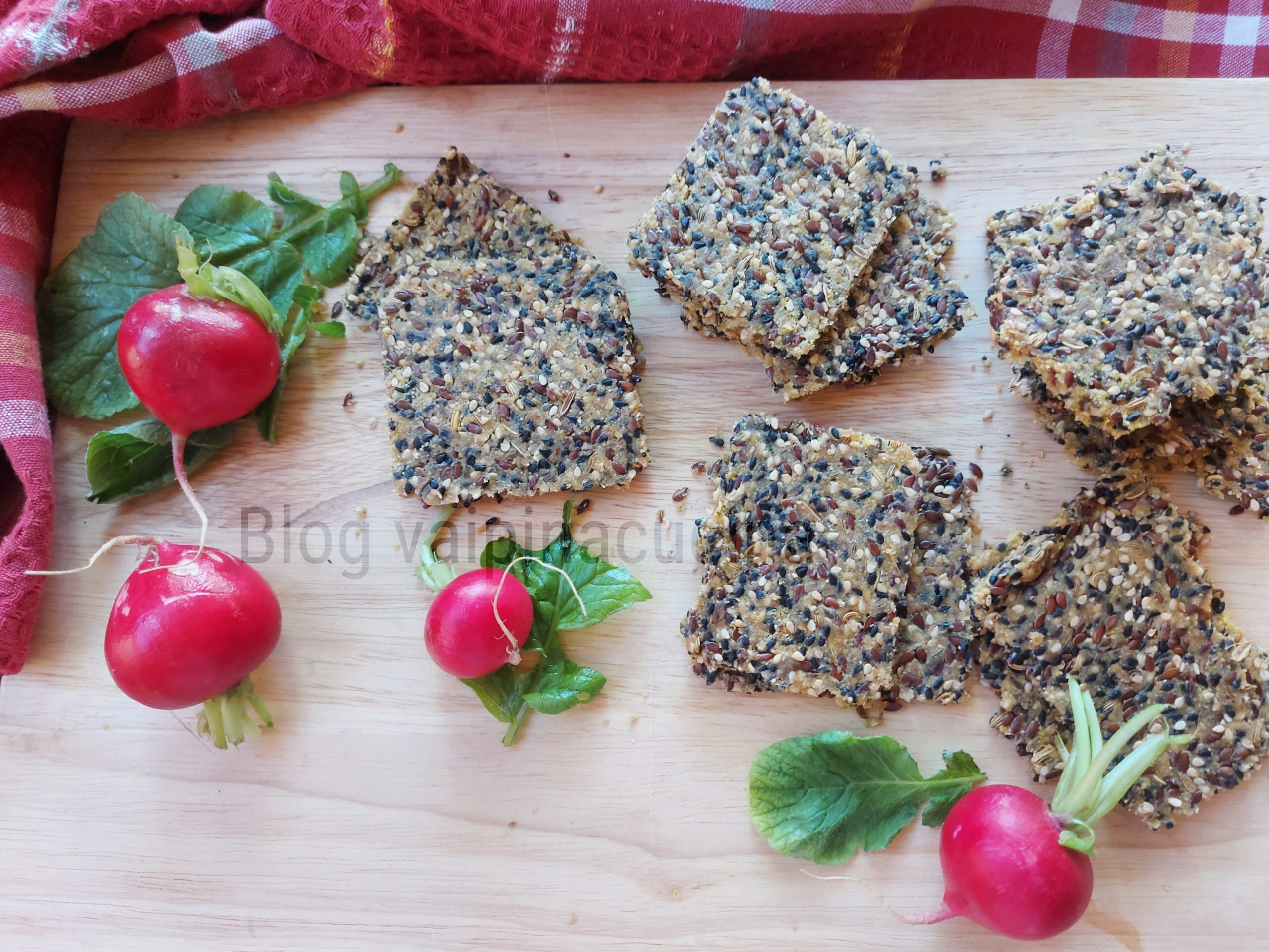 Crackers de sementes