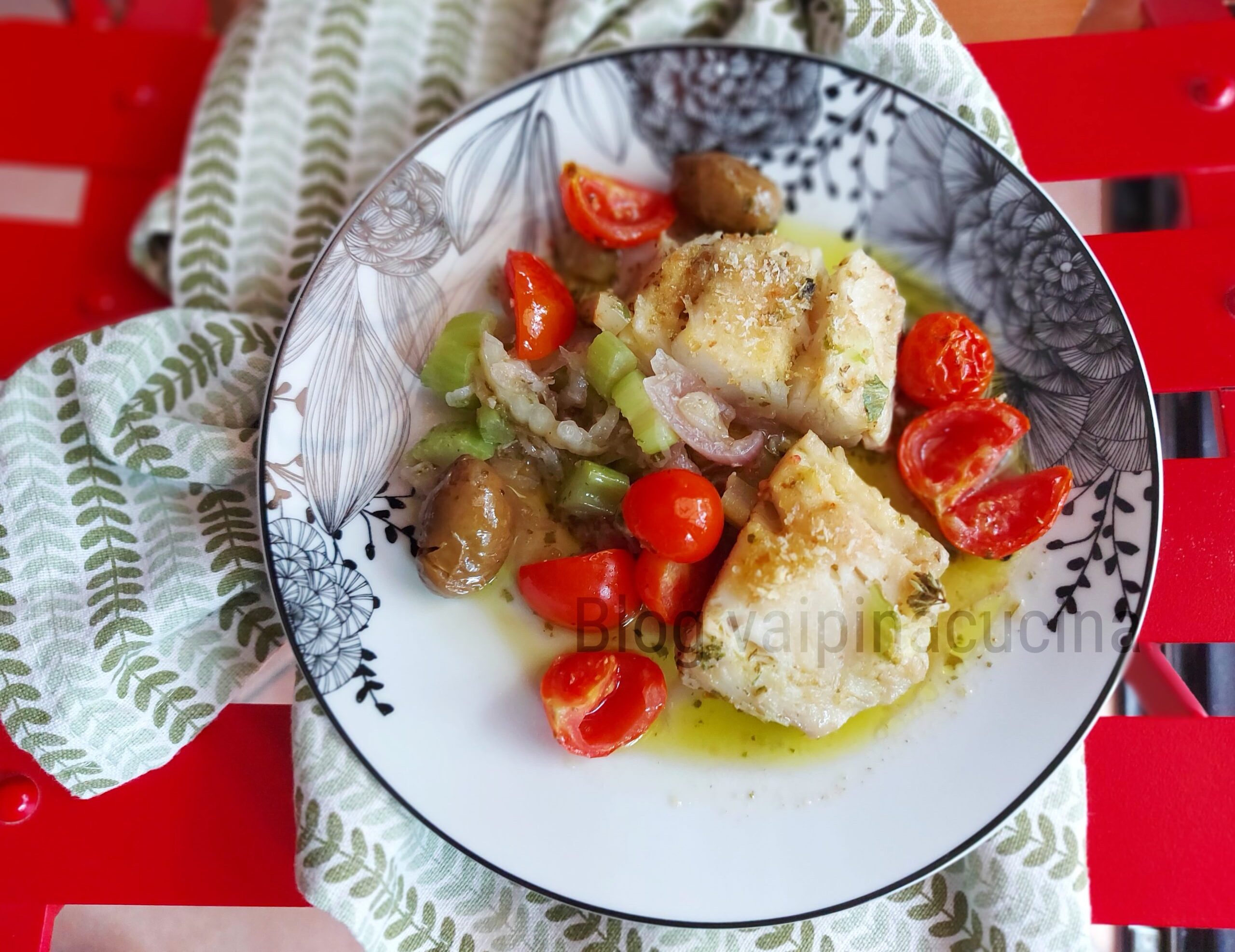 Bacalhau à pizzaiola