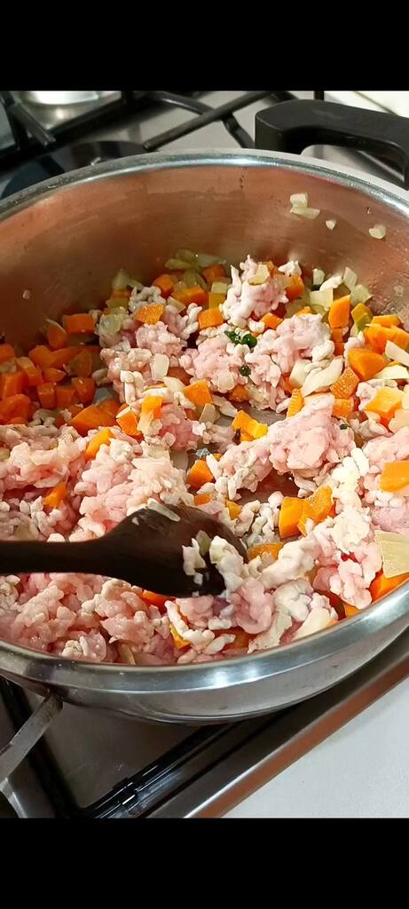 Preparamos o ragù