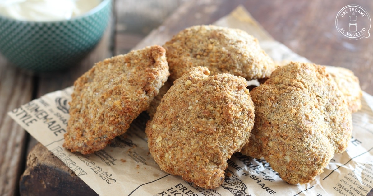 Bifes de soja na airfryer