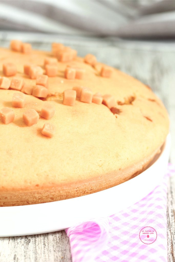 Bolo de caramelo salgado