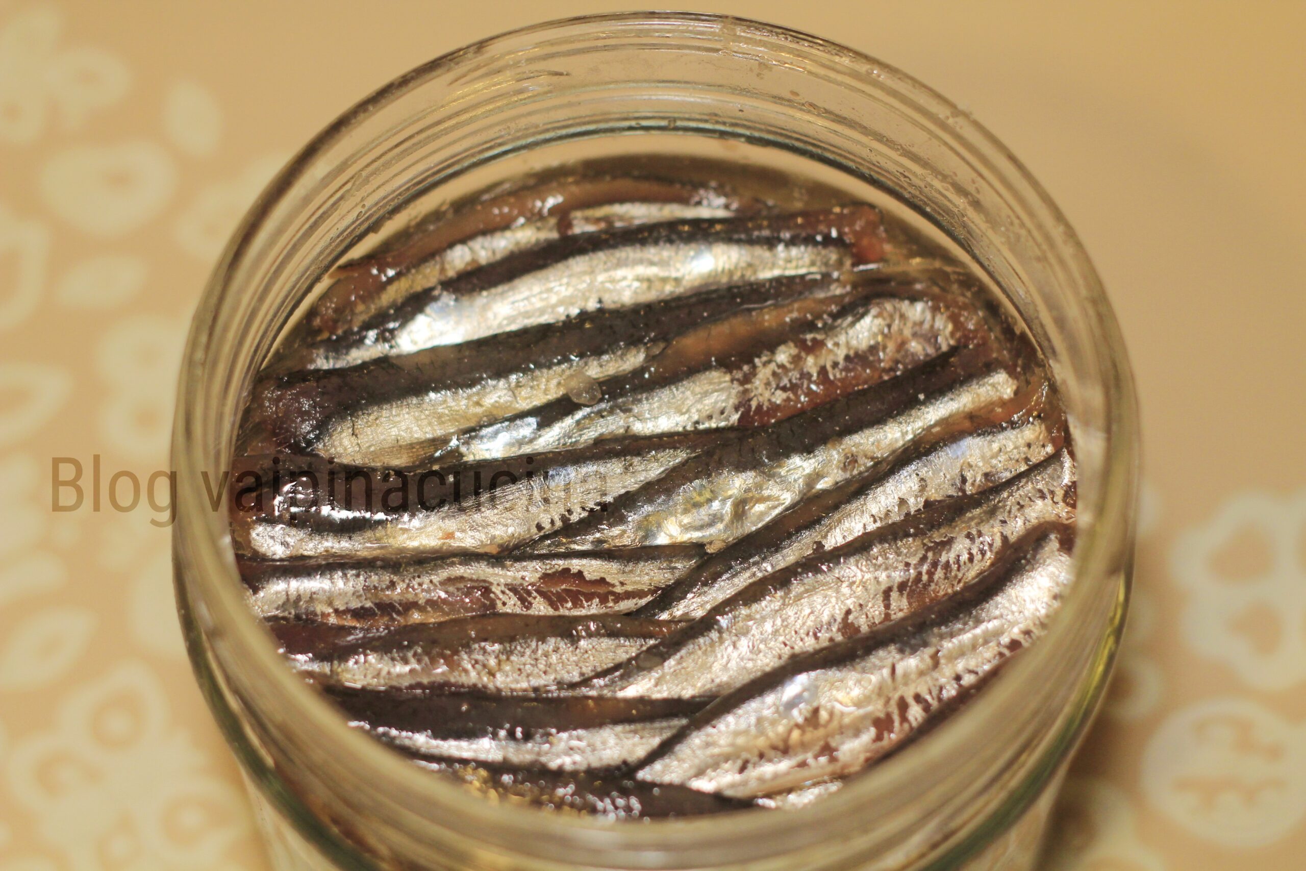 Anchovas em salmoura