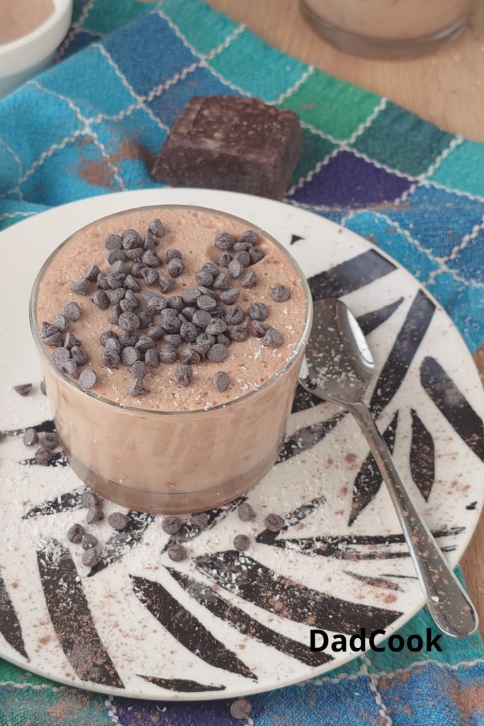 Mousse de Chocolate e Leite Condensado