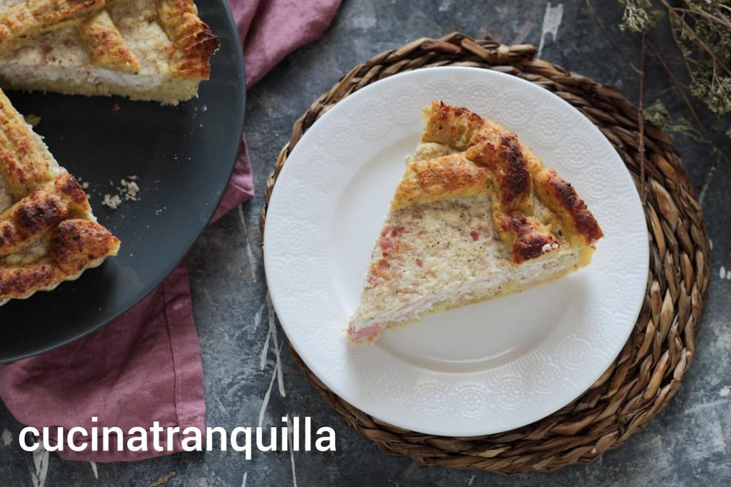 Torta de batata e ricota