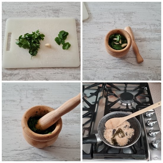 Pasta do Príncipe, preparação