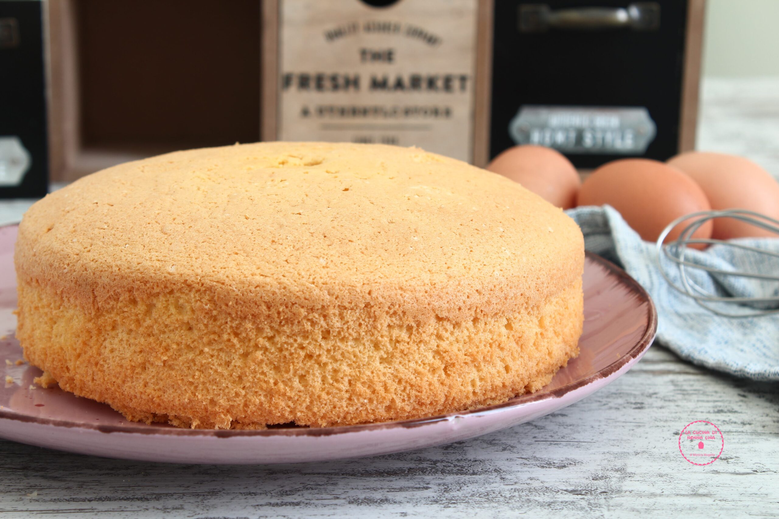 Receita base de pão de ló
