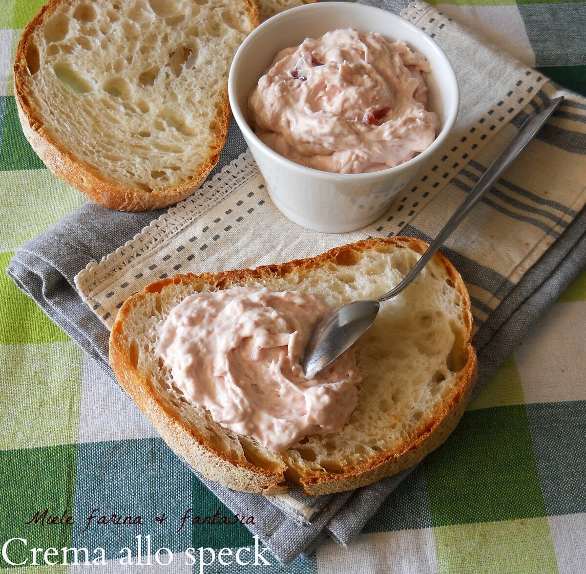 Creme de Speck fácil e rápida