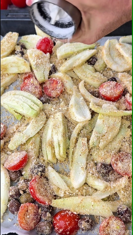 funcho gratinado à siciliana