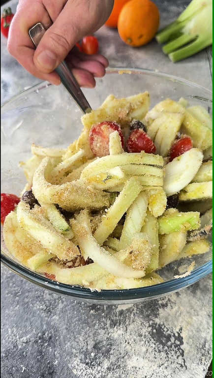 funcho gratinado à siciliana