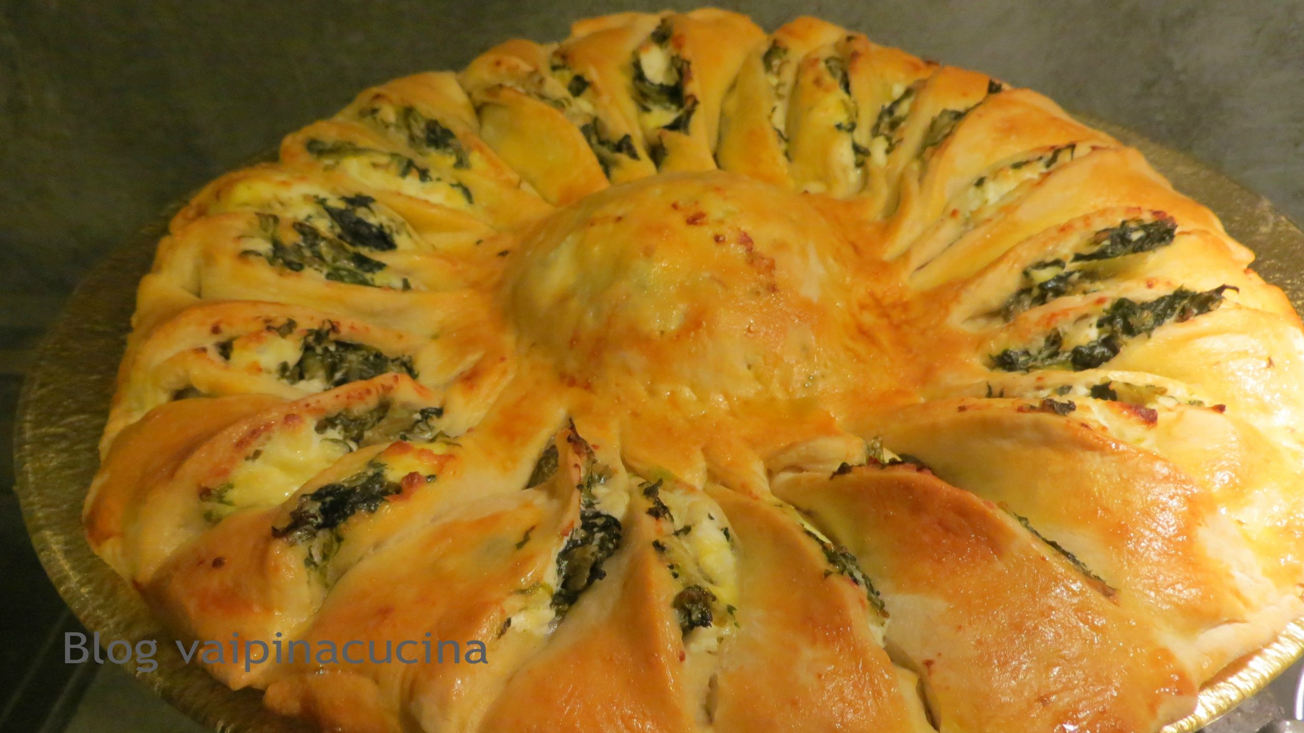 Torta rústica raio de sol