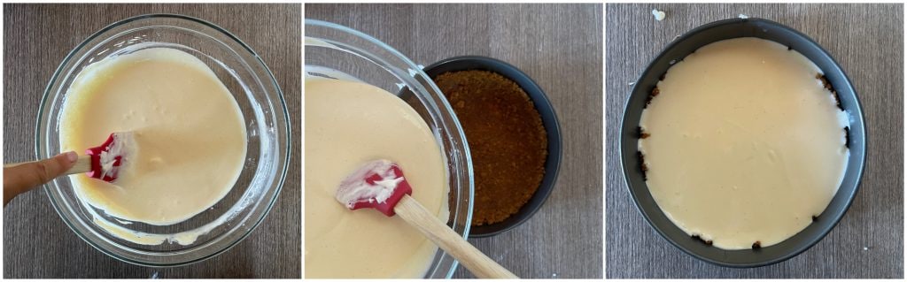 Cheesecake na fritadeira a ar
