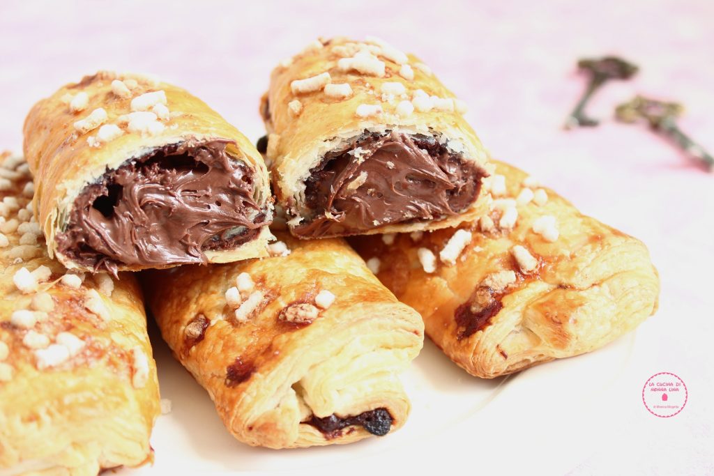 Pastéis rápidos com Nutella | A cozinha da vovó Lina