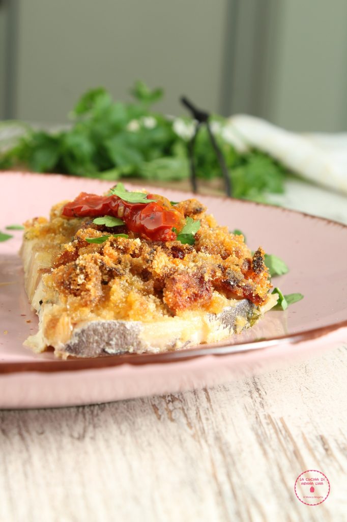 Peixe-espada gratinado