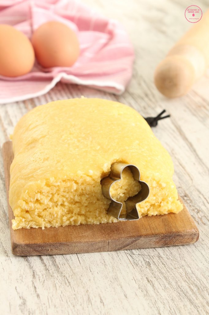 Massa frolla de coco sem manteiga