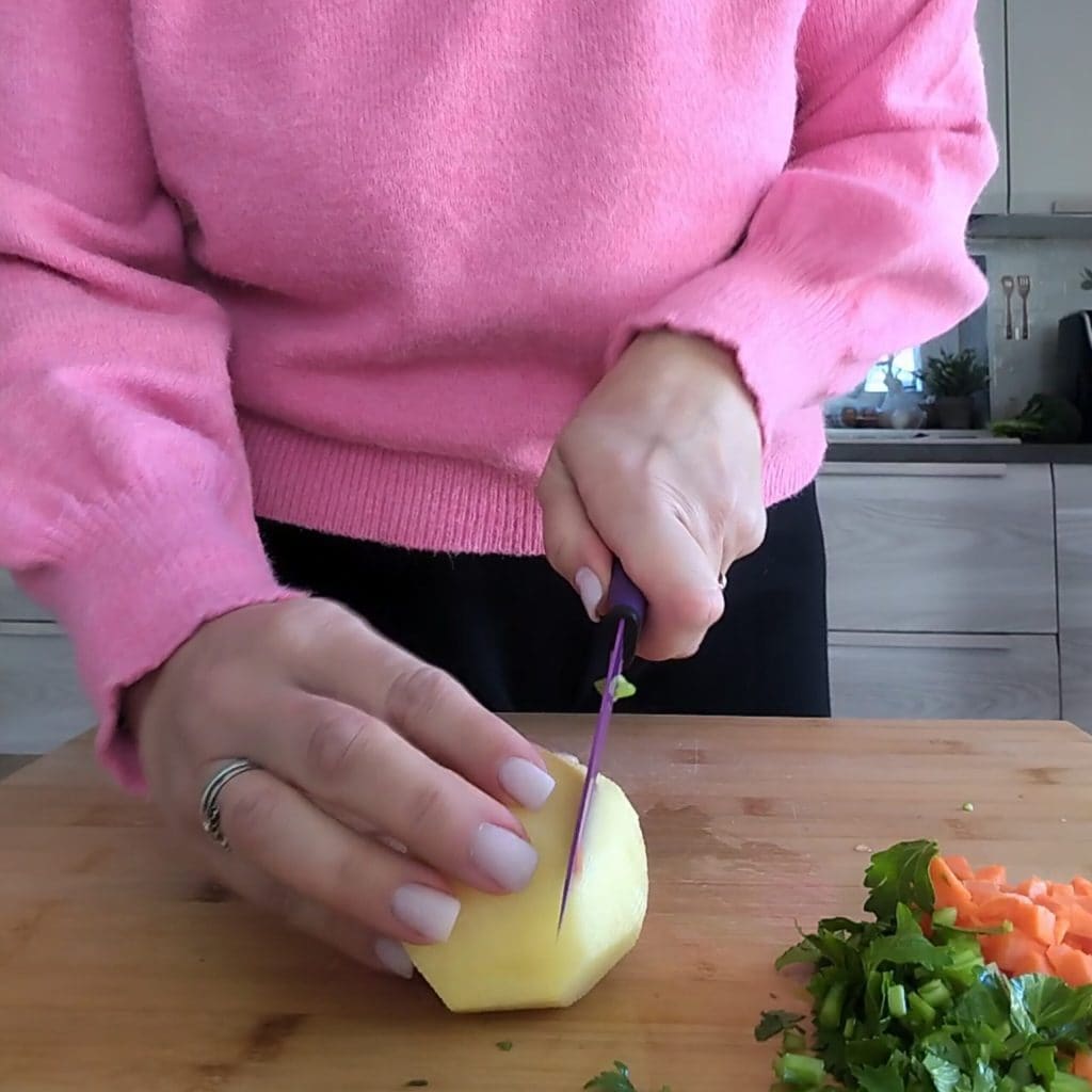 Macarrão com batatas