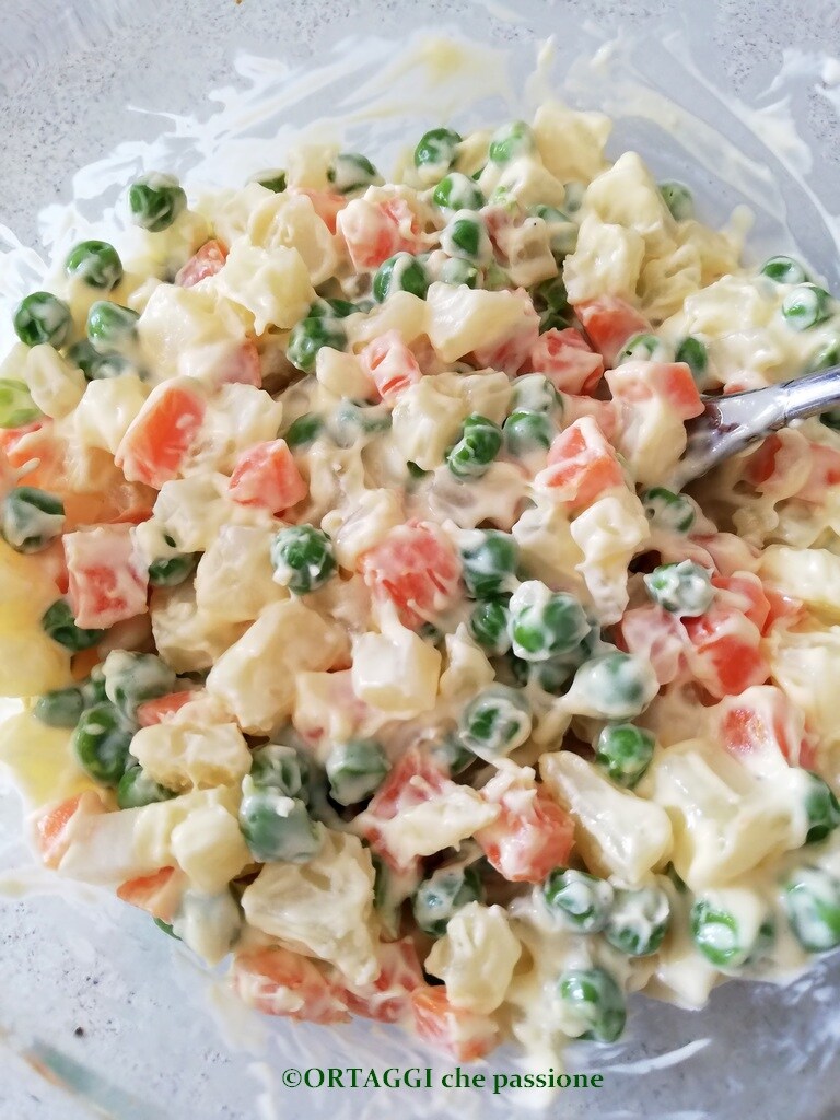 salada russa rápida e fácil