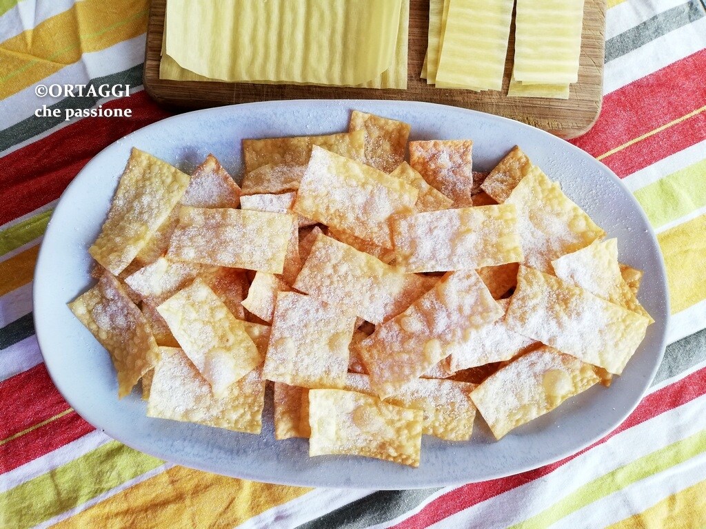 Chiacchiere RÁPIDAS com lasanhas