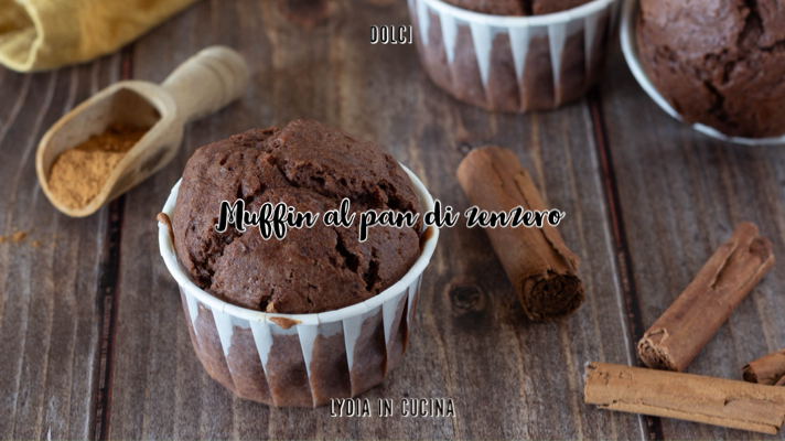 Muffin de pão de gengibre