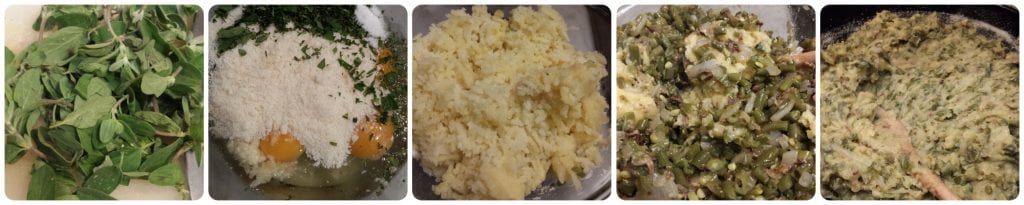 rocambole de vagem e batata