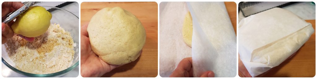 massa para torta de frutas de outono