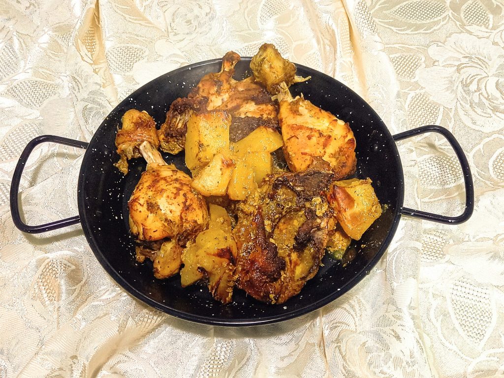 Receita de frango com iogurte e especiarias