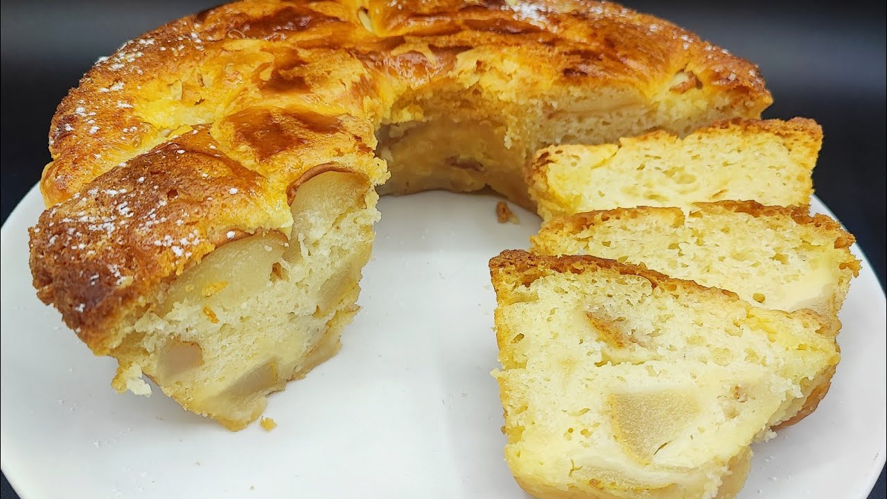 Bolo de Pêra com Creme