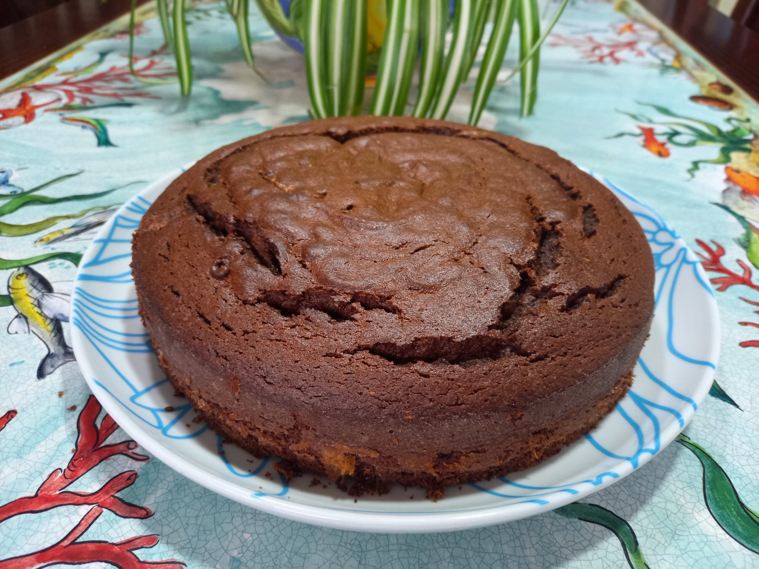 Pão de Ló de Chocolate Amargo