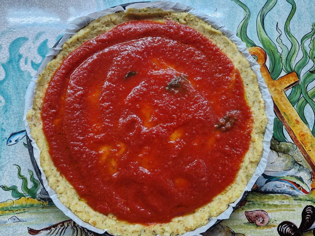 A torta de couve-flor