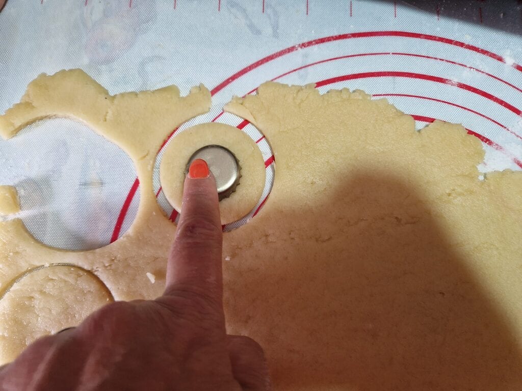 Olhos de boi de Massa Frolla dietética