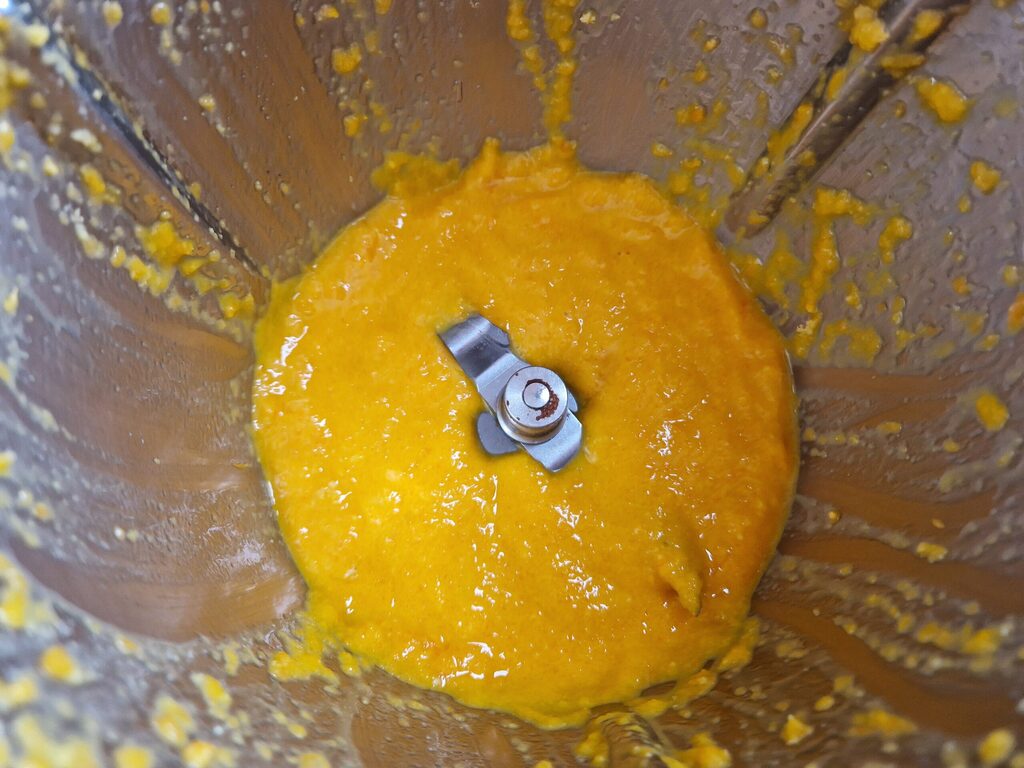 Os bolinhos doces de abóbora