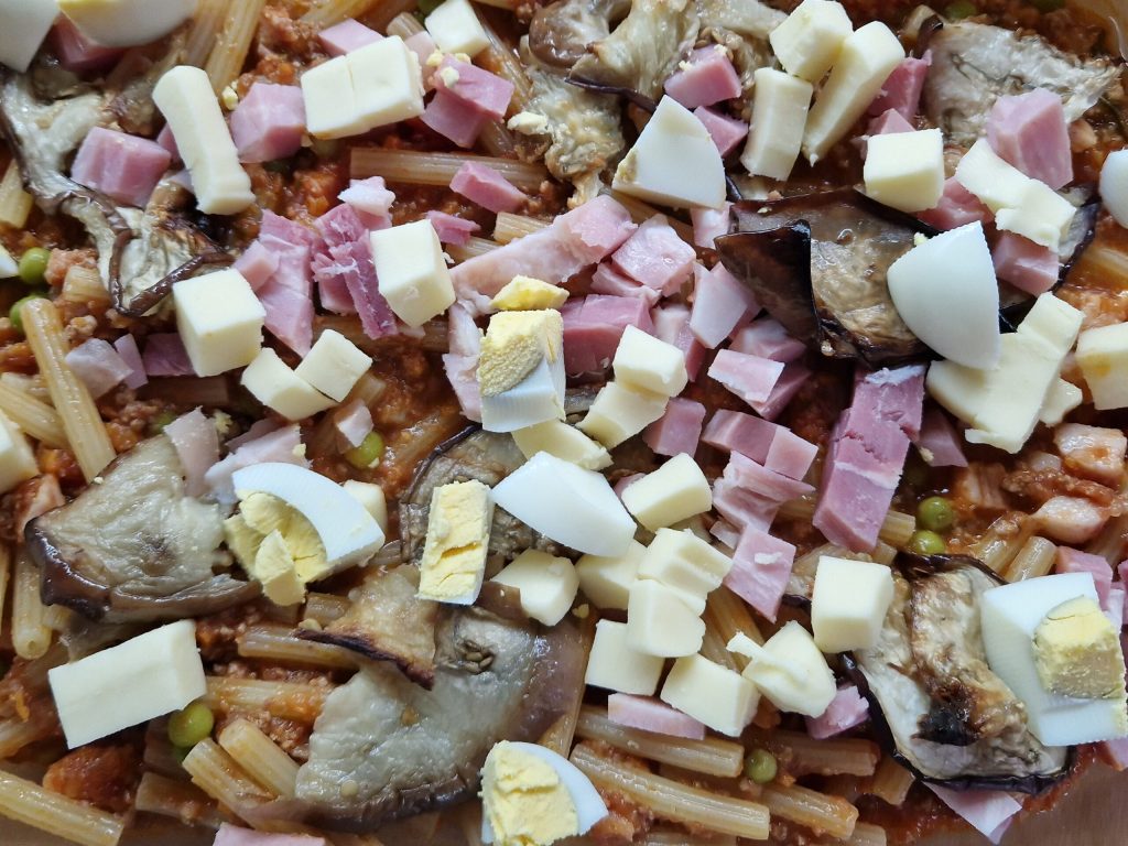 Pasta ao forno à moda de Messina