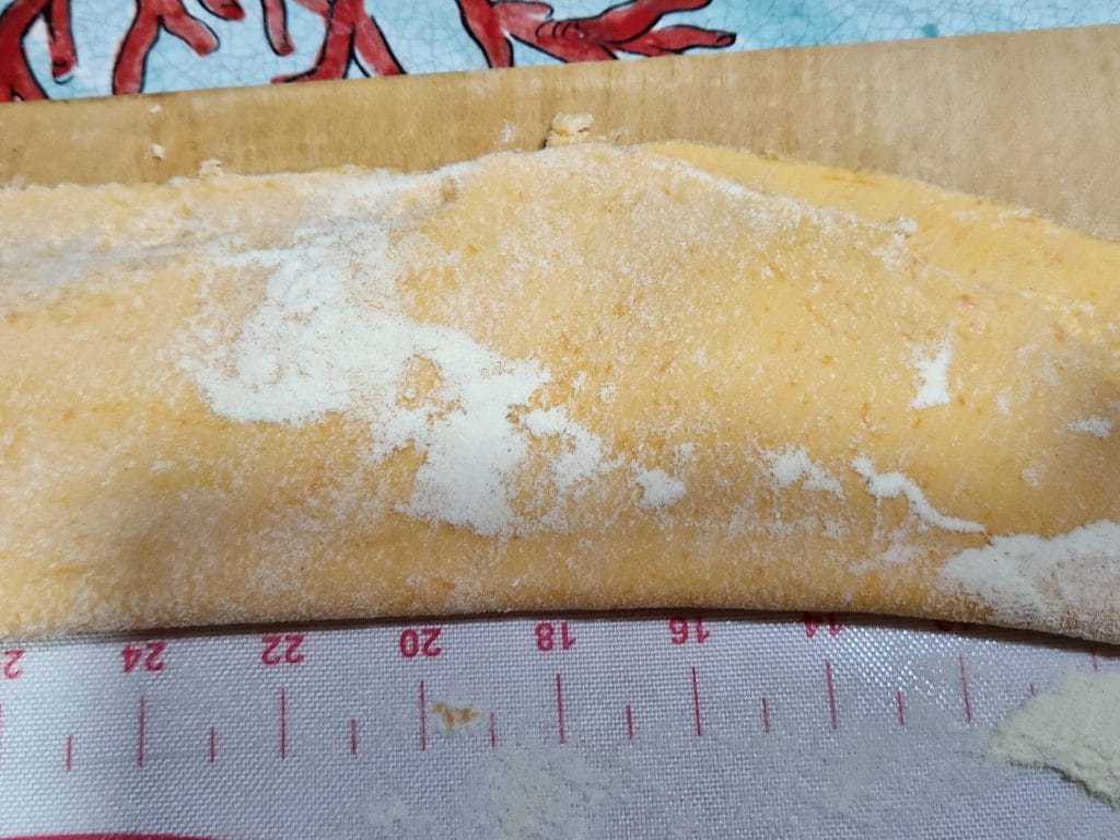 Ravioli de abóbora sem ovos