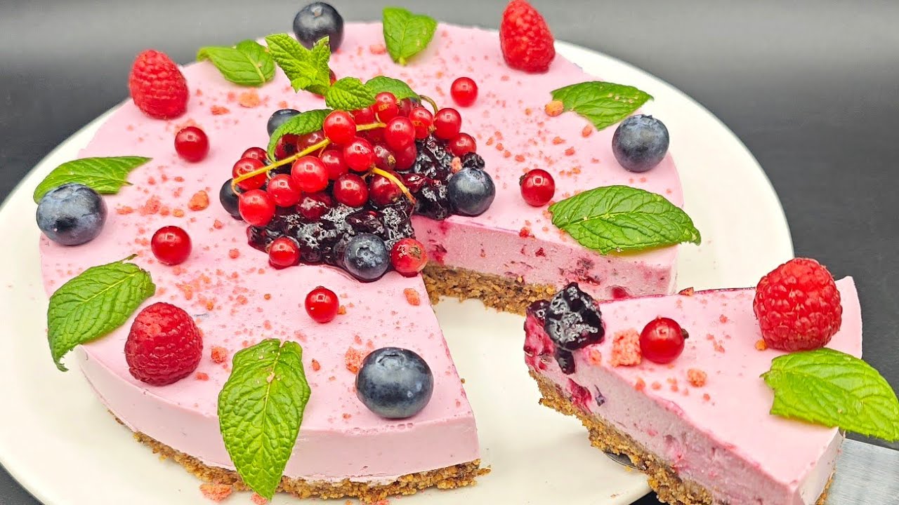 Cheesecake de frutas vermelhas