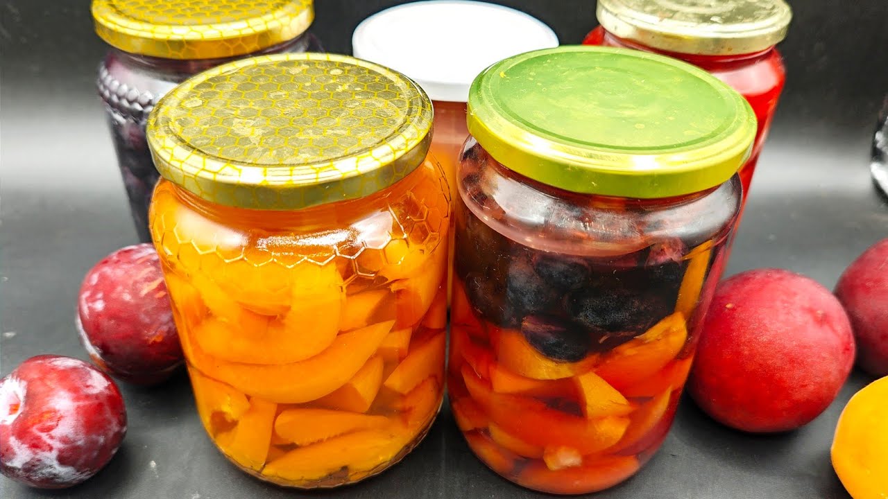 Frutas em calda