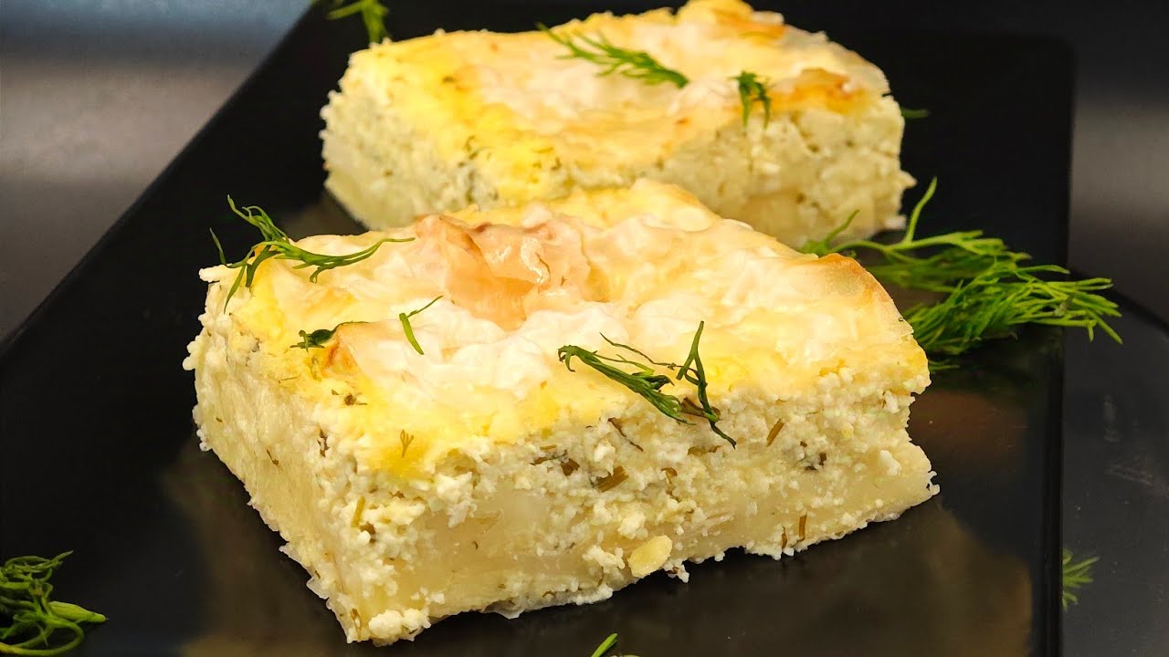 Torta salgada de massa filo e ricota