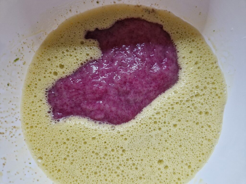 Bolinhos de ovos de lula gigante