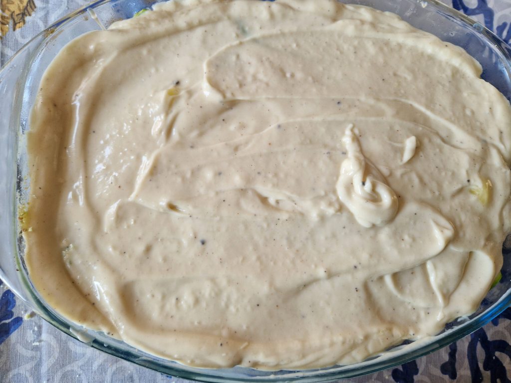 Gratin de abobrinha cremoso e irresistível