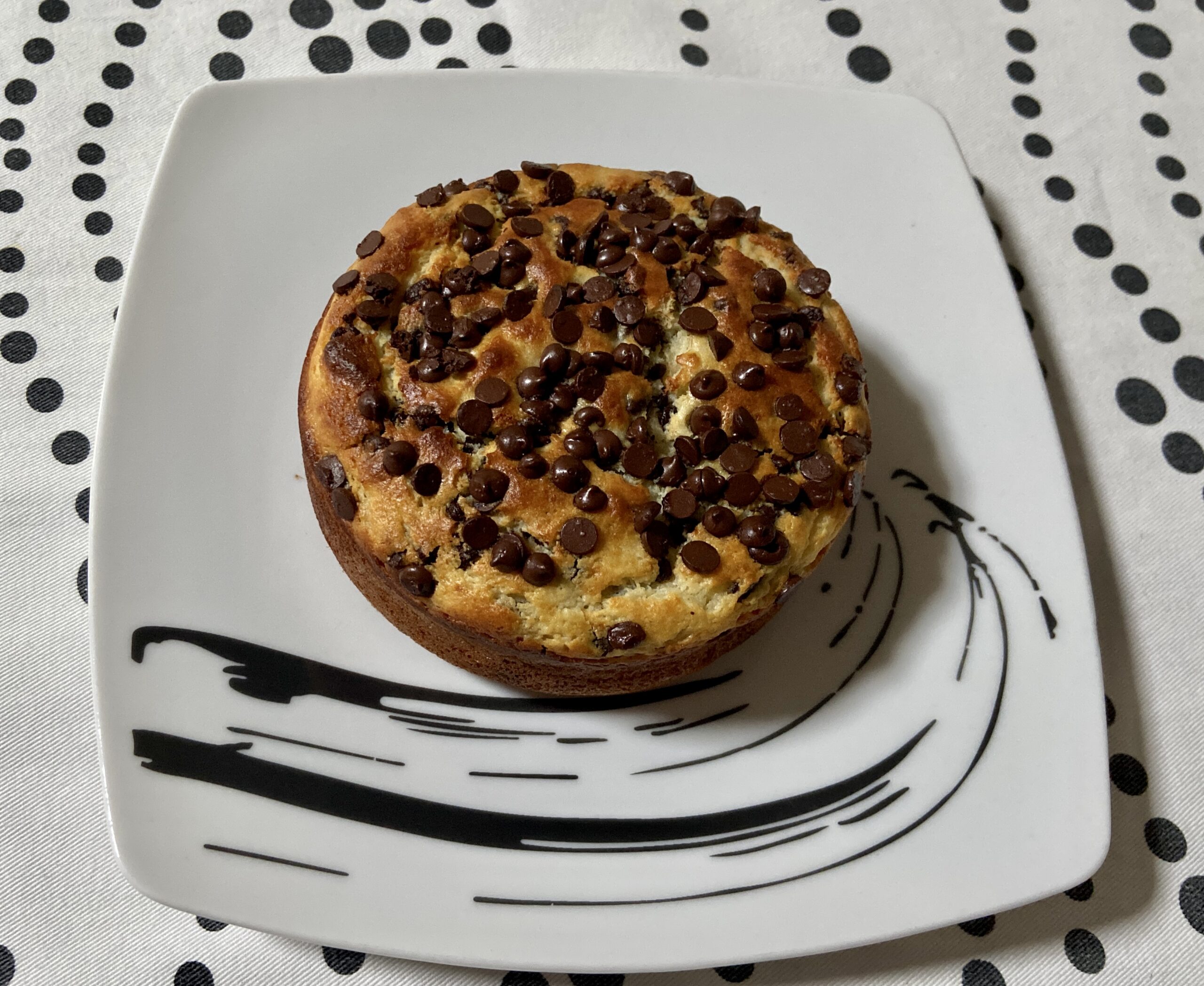 Bolo para dois ricota e chocolate