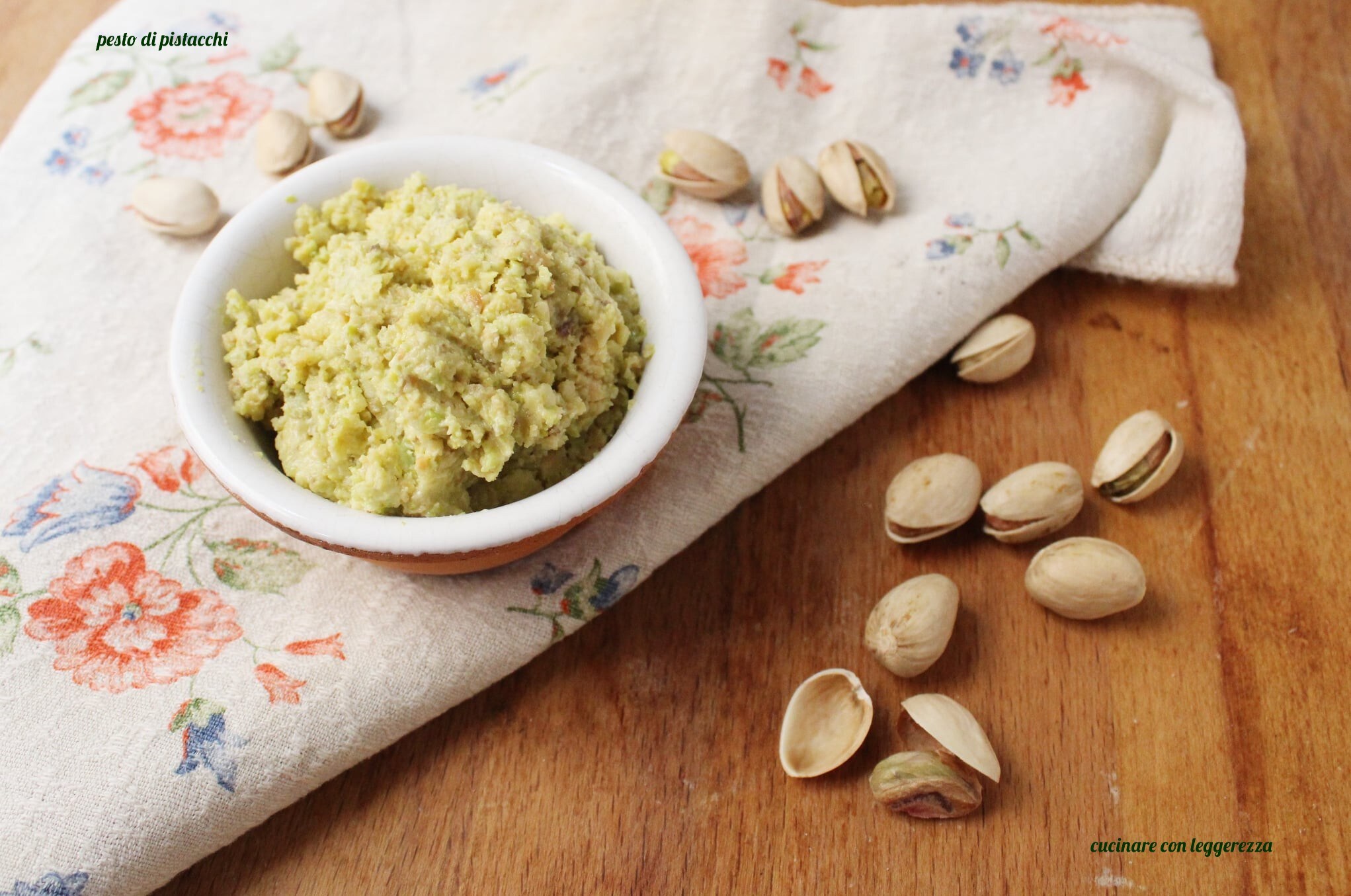 Pesto de pistache
