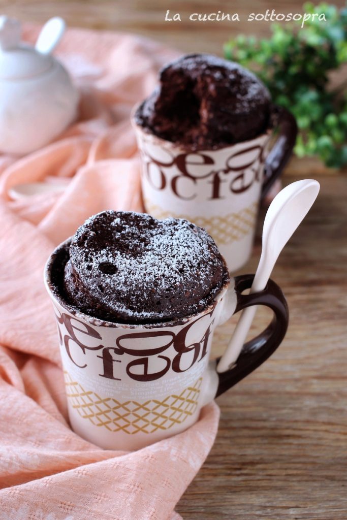 bolo de caneca no micro-ondas