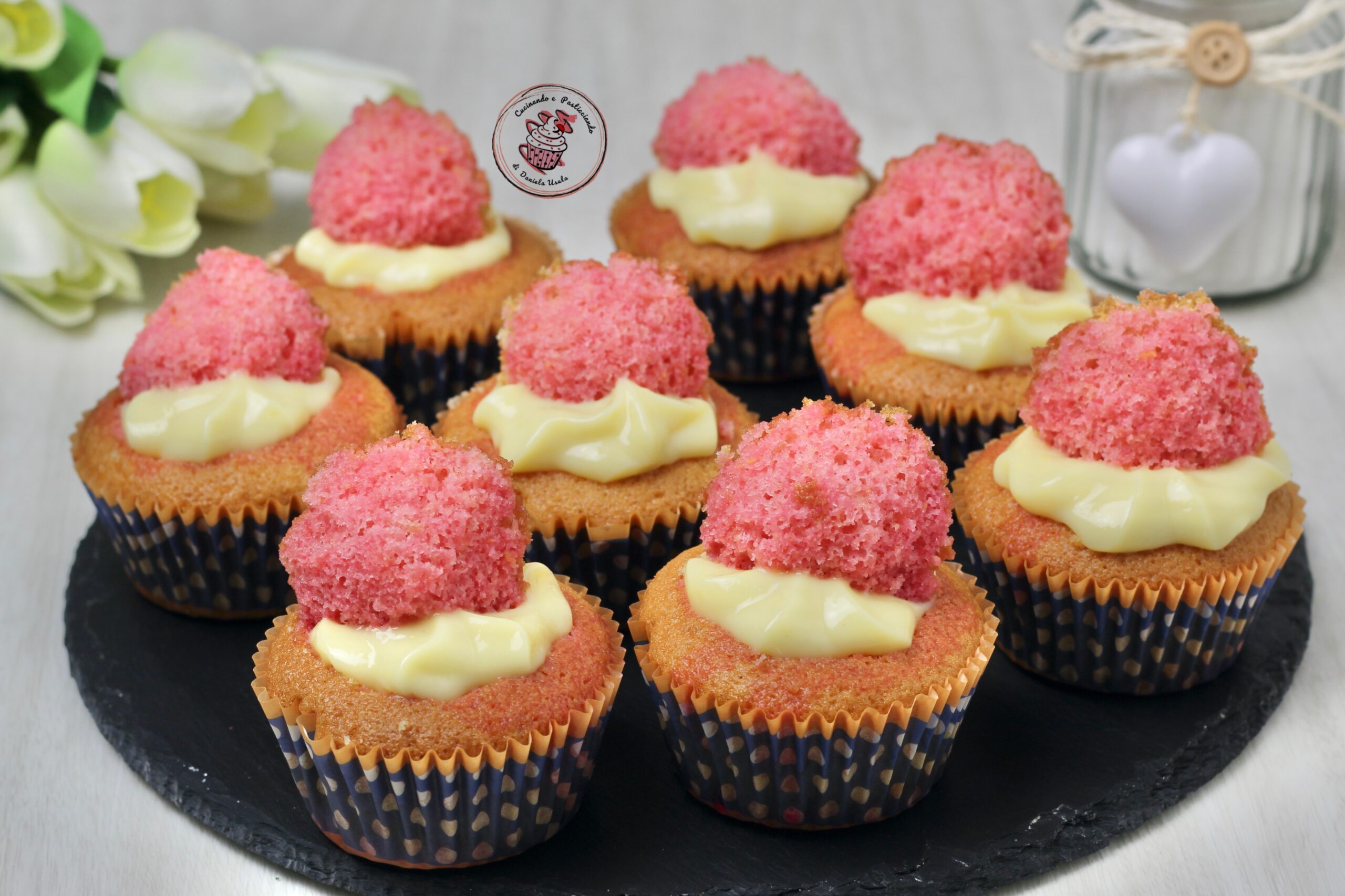 Cardinali com creme, receita da Sardenha