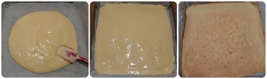 Rocambole com creme de pistache rápido