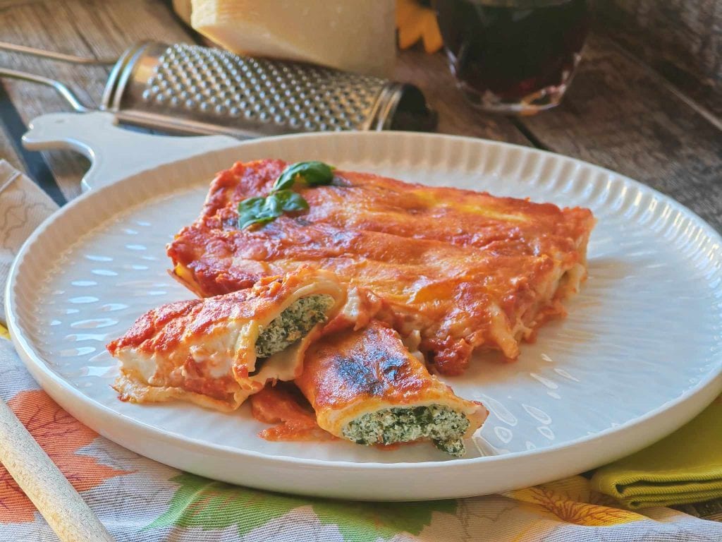 Cannelloni ricota e espinafre