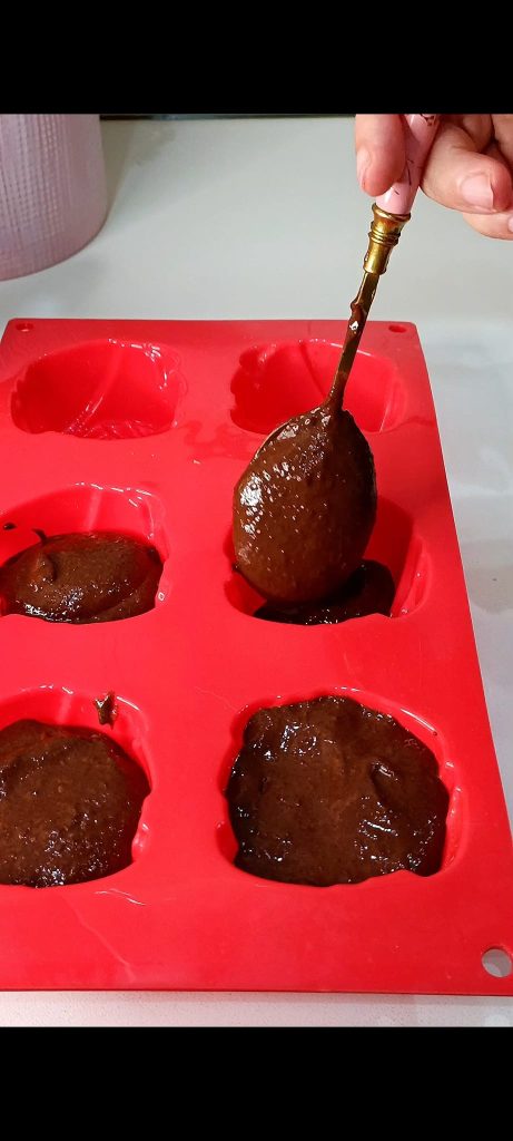 Despejamos nas forminhas